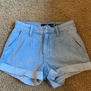 holister high rise mom shorts